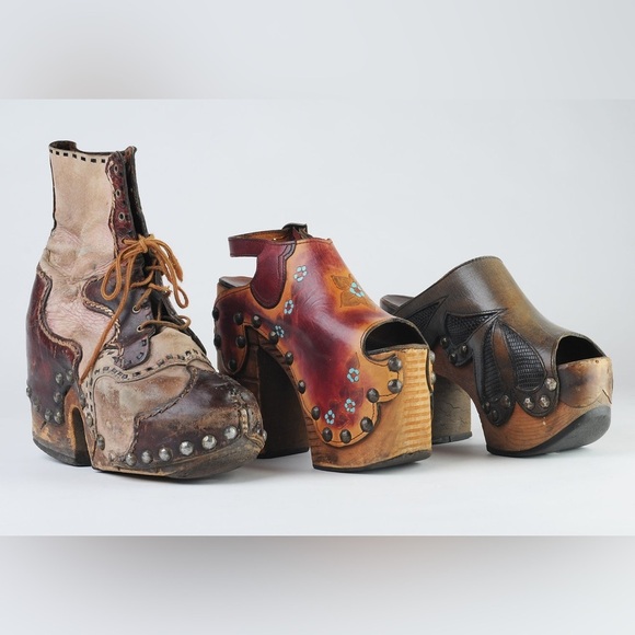 FOX & FLUEVOG 1970s Handmade Leather Belt with Brass Buckle - Picture 11 of 12